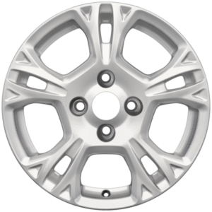 Platišče iz lahke zlitine 15" s 5 kraki, srebrne barve